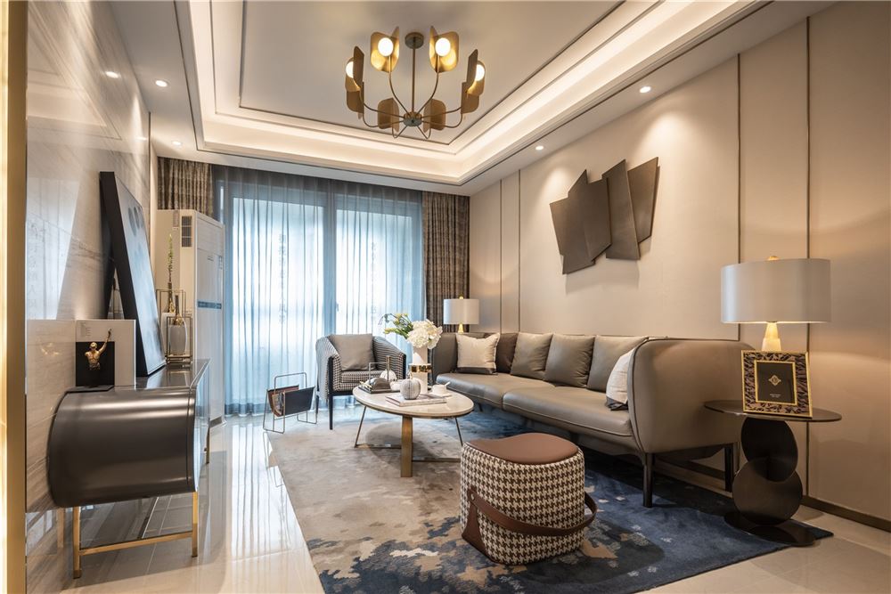 韶關(guān)市云星錢隆譽園現(xiàn)代簡約風(fēng)格三居室裝修案例