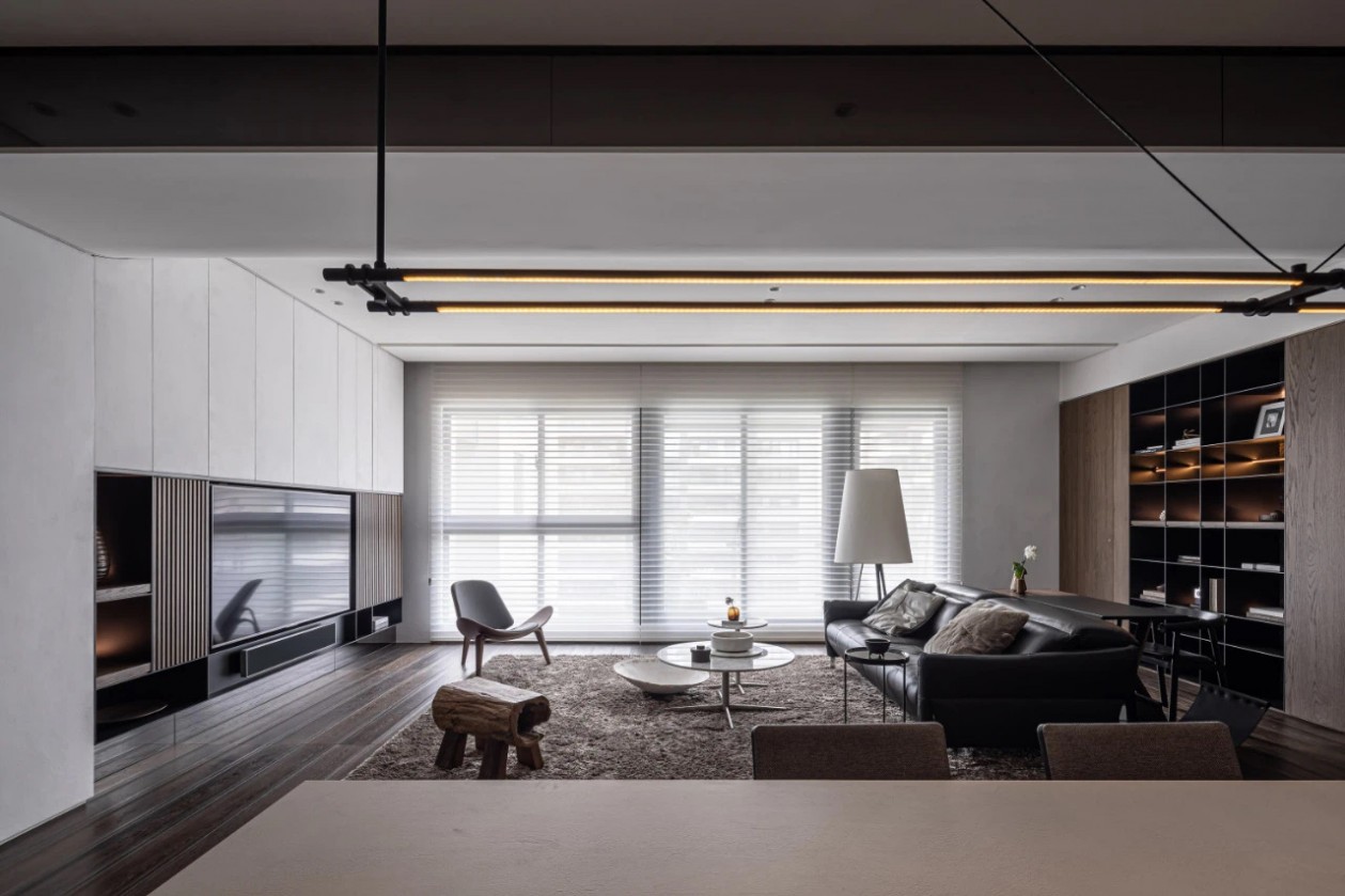 現(xiàn)代簡約風格室內(nèi)設(shè)計家裝案例-客廳 現(xiàn)代簡約風格室內(nèi)設(shè)計家裝案例-客廳