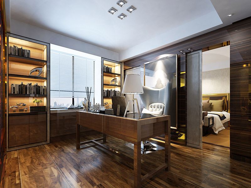 常州市四季新城南苑輕奢風(fēng)格三居室裝修案例