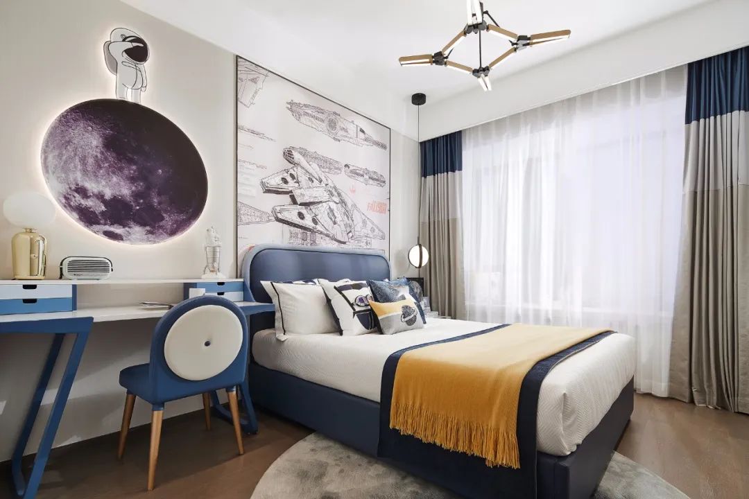 現(xiàn)代簡約風格室內(nèi)設計家裝案例-兒童房 現(xiàn)代簡約風格室內(nèi)設計家裝案例-兒童房