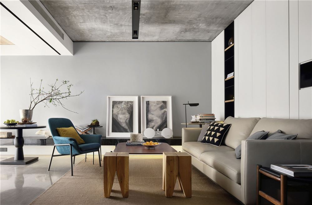 廣州市東華東路小區(qū)現(xiàn)代簡約風(fēng)格三居室裝修案例