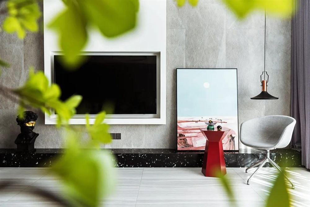 陽江市建華翡翠城北歐風(fēng)格三居室裝修案例