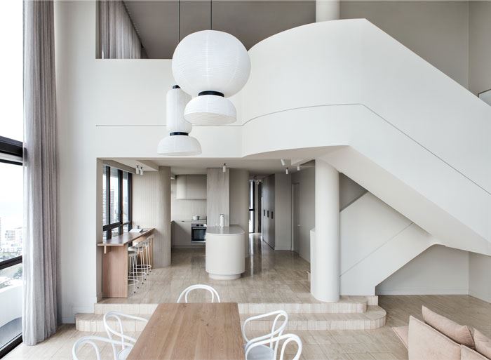 廣州市凱旋新世界北歐風格復式裝修案例