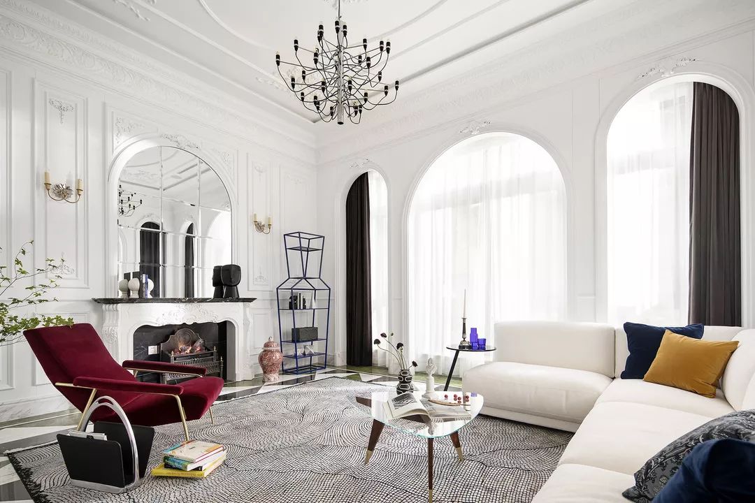 法式風(fēng)格家裝設(shè)計(jì)室內(nèi)裝修效果圖-客廳 法式風(fēng)格家裝設(shè)計(jì)室內(nèi)裝修效果圖-客廳