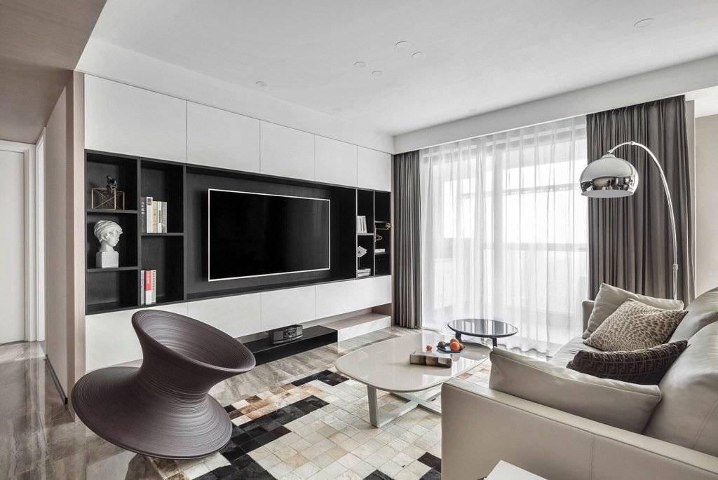 韶關市碧桂園云著現代簡約風格三居室裝修案例