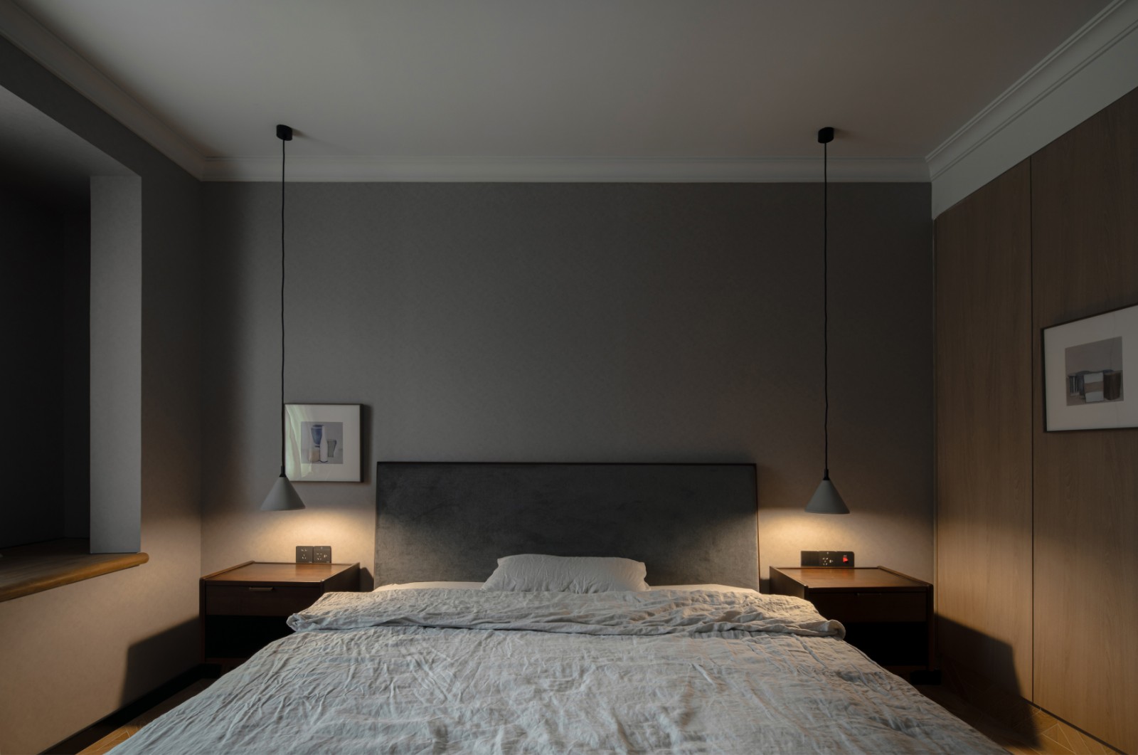 現(xiàn)代風格家裝設計室內裝修效果圖-臥室