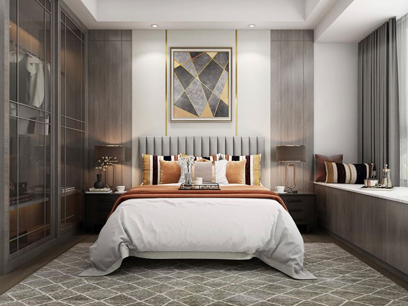 茂名市荔晶新城現(xiàn)代簡約風(fēng)格三居室裝修案例