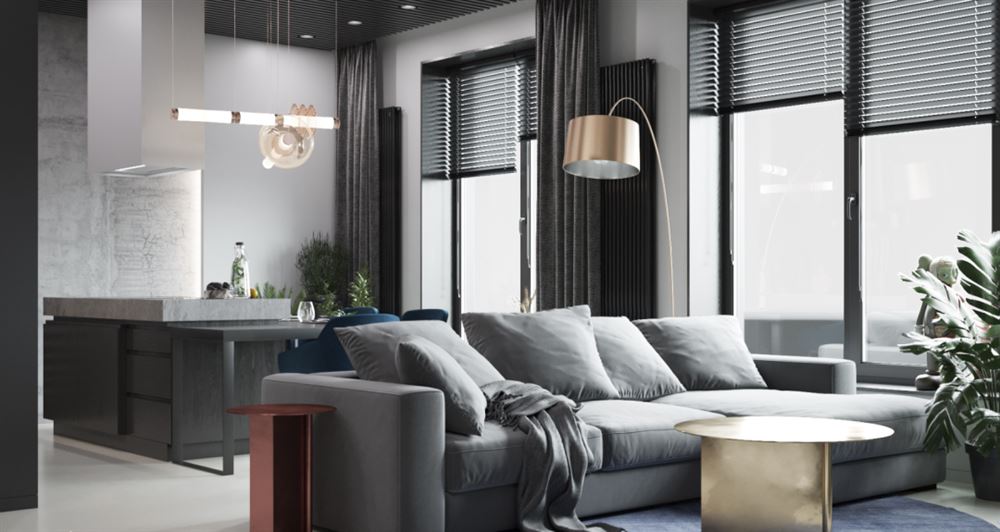 深圳市中海寰宇瓏宸花園現(xiàn)代簡(jiǎn)約風(fēng)格三居室裝修案例