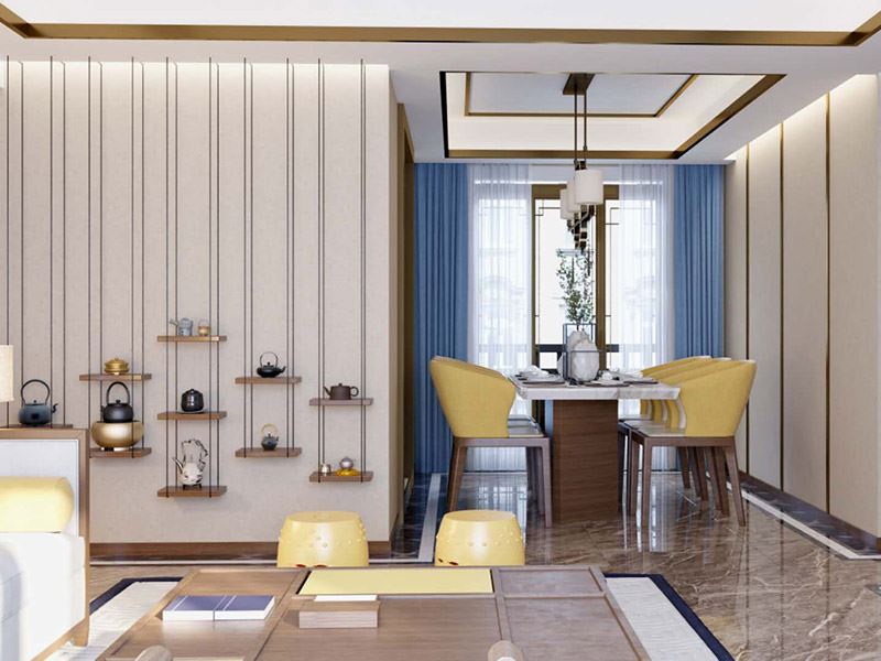 泰州市濱江新區(qū)富陽社區(qū)現(xiàn)代簡約風(fēng)格三居室裝修案例