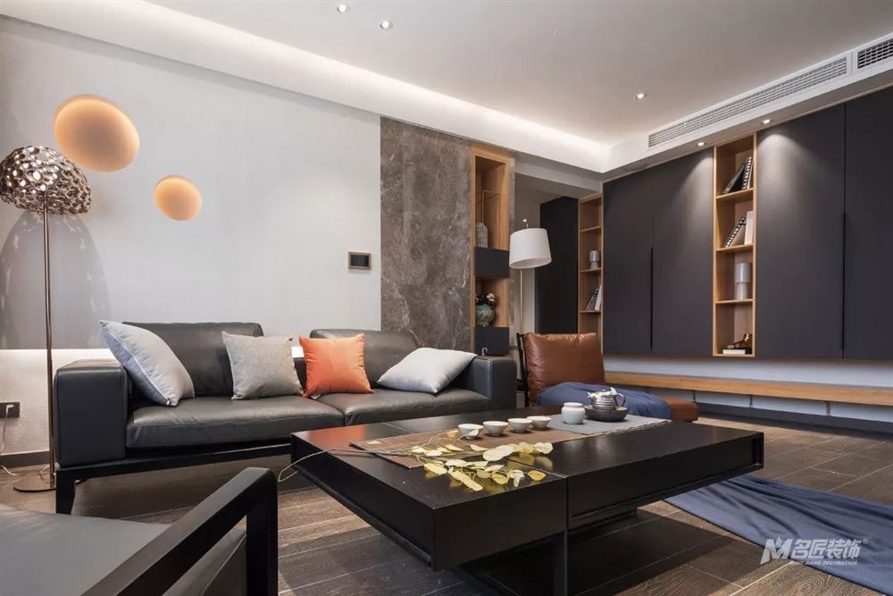 常州市四季新城南苑輕奢風(fēng)格三居室裝修案例