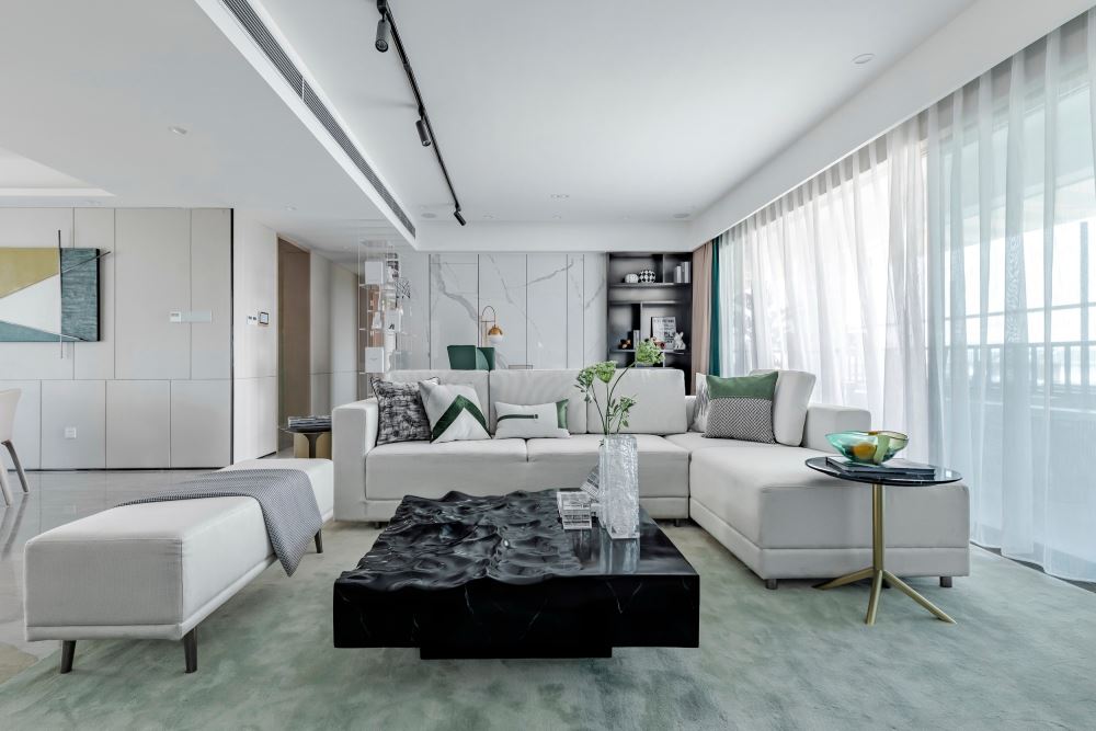 佛山市招商曦岸輕奢風(fēng)格四居室裝修案例