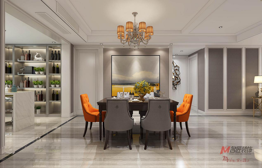 常州市華潤國際社區(qū)&middot;幸福里商鋪歐式風格復式裝修案例