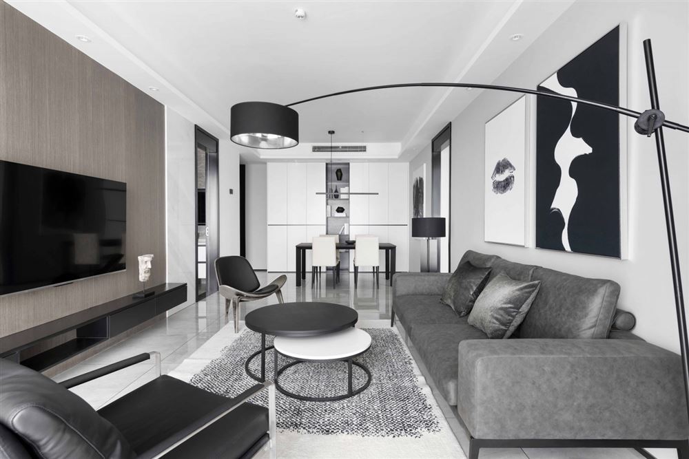 佛山市保利維塔現(xiàn)代風格五居室裝修案例