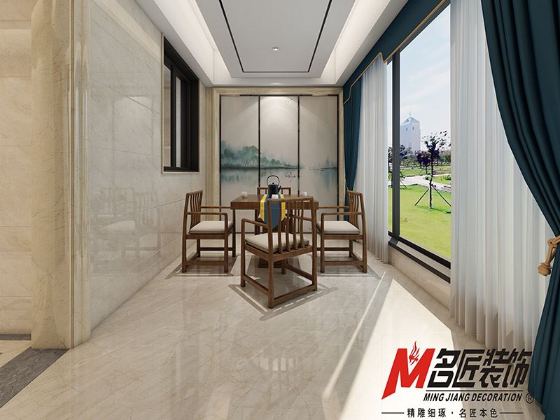 揭陽(yáng)市濱江尚都現(xiàn)代風(fēng)格三居室裝修案例