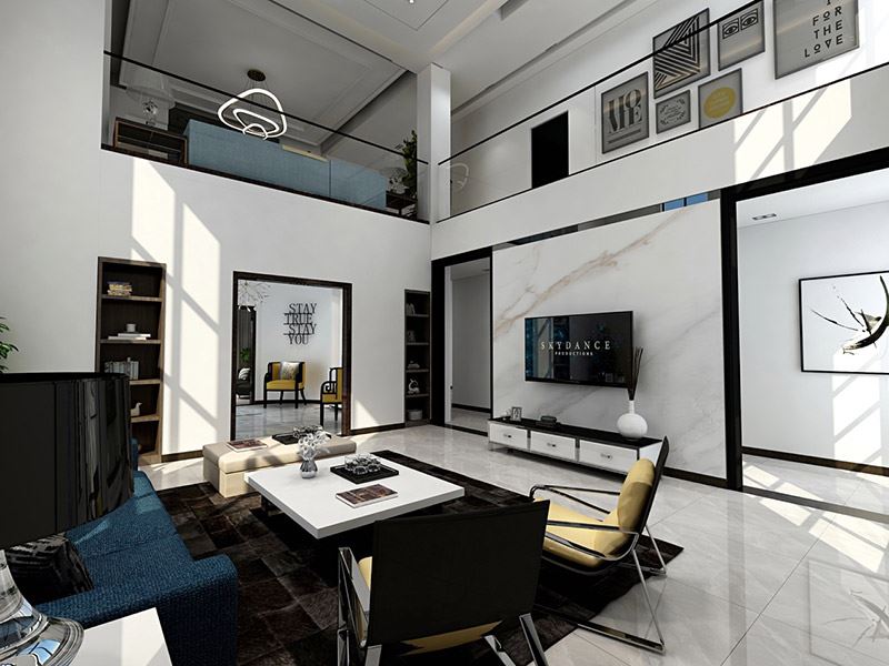 曲靖市鳳凰嘉園歐式風(fēng)格別墅裝修案例