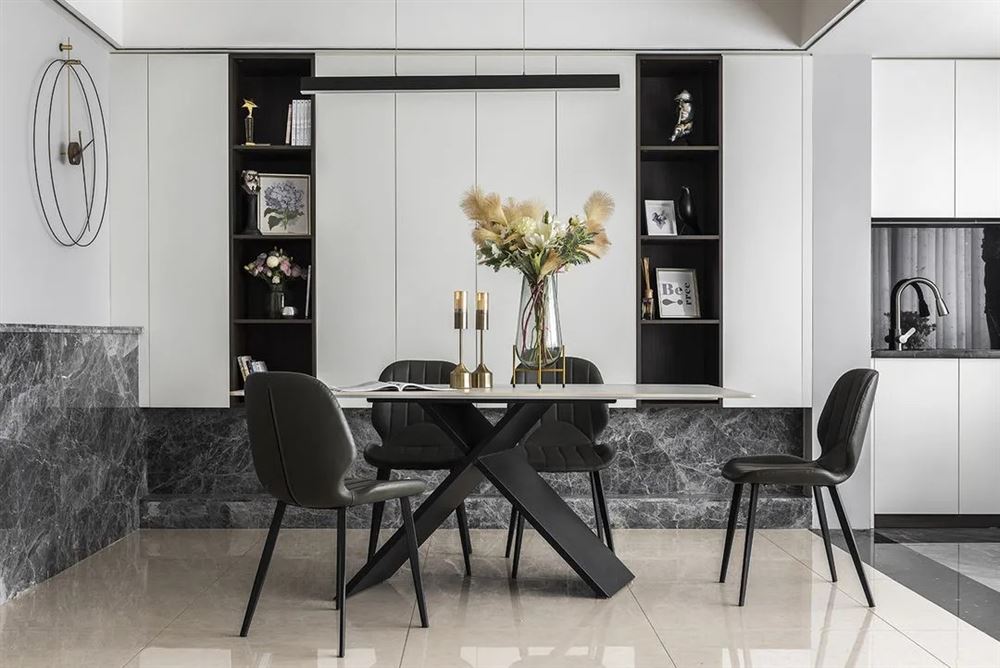 廣州市鴻成&middot;珠江玥現(xiàn)代簡(jiǎn)約風(fēng)格三居室裝修案例