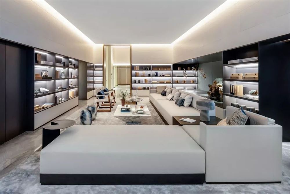 江門市明翠新村新中式風(fēng)格四居室裝修案例