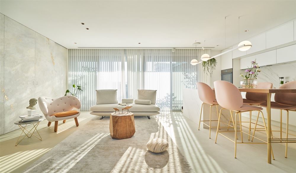 江門市翠鳴苑北歐風(fēng)格四居室裝修案例