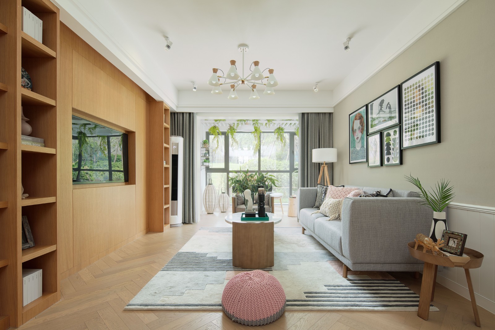 北歐風(fēng)格家裝設(shè)計室內(nèi)裝修效果圖-客廳 北歐風(fēng)格家裝設(shè)計室內(nèi)裝修效果圖-客廳