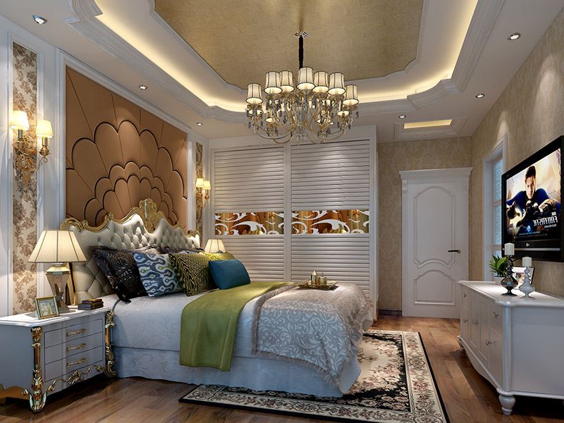 佛山市高明碧桂園&middot;花城薈歐式風(fēng)格四居室裝修案例