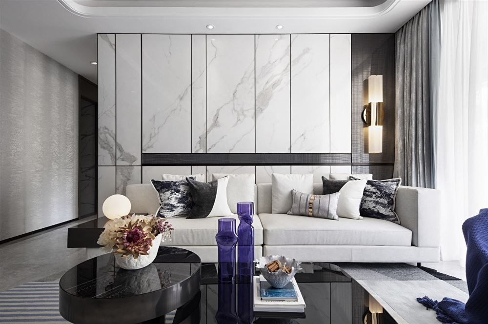 佛山市雅居樂(lè)&middot;江畔明珠輕奢風(fēng)格別墅裝修案例