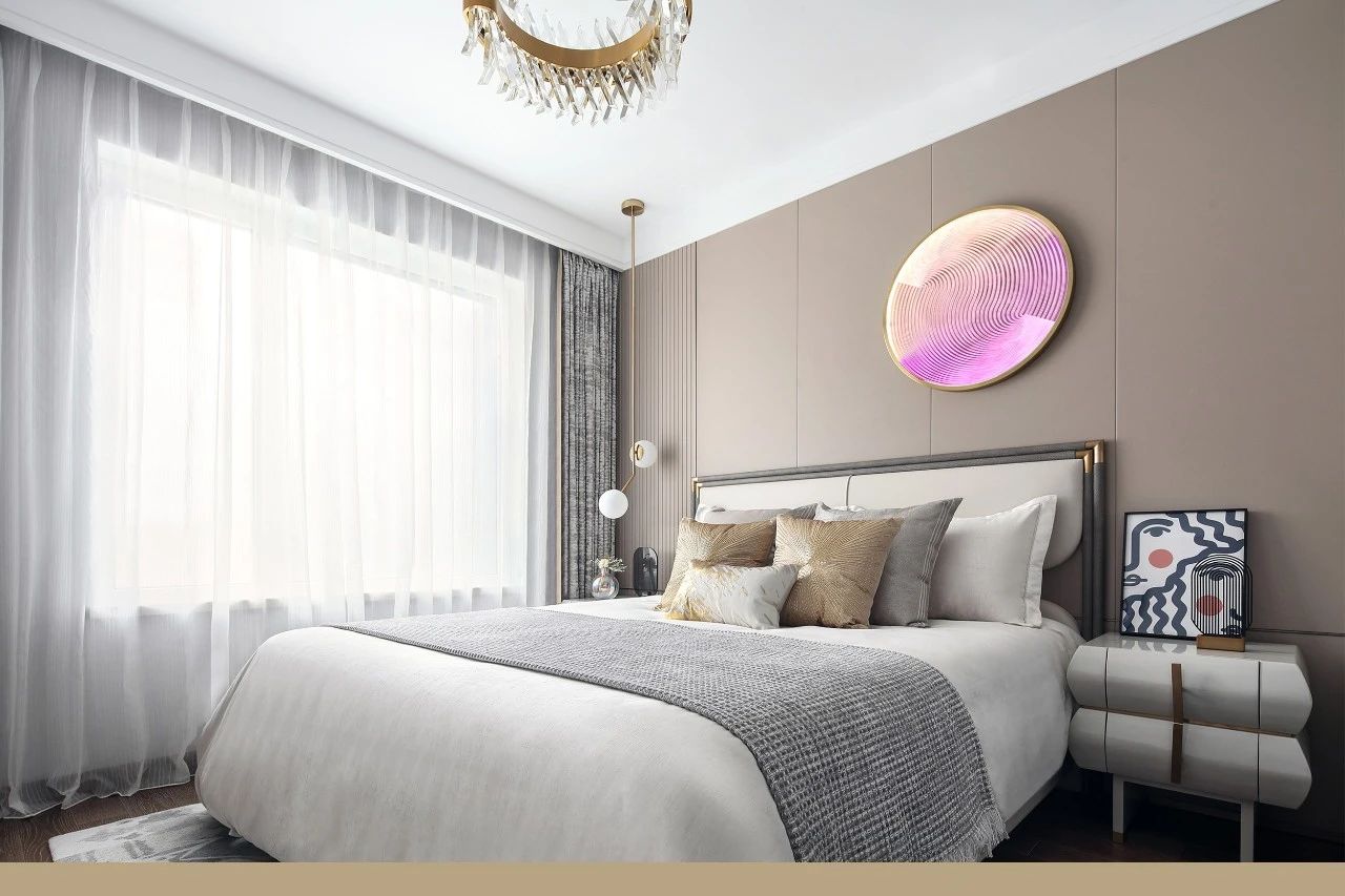 現(xiàn)代簡約風格室內設計家裝案例-臥室