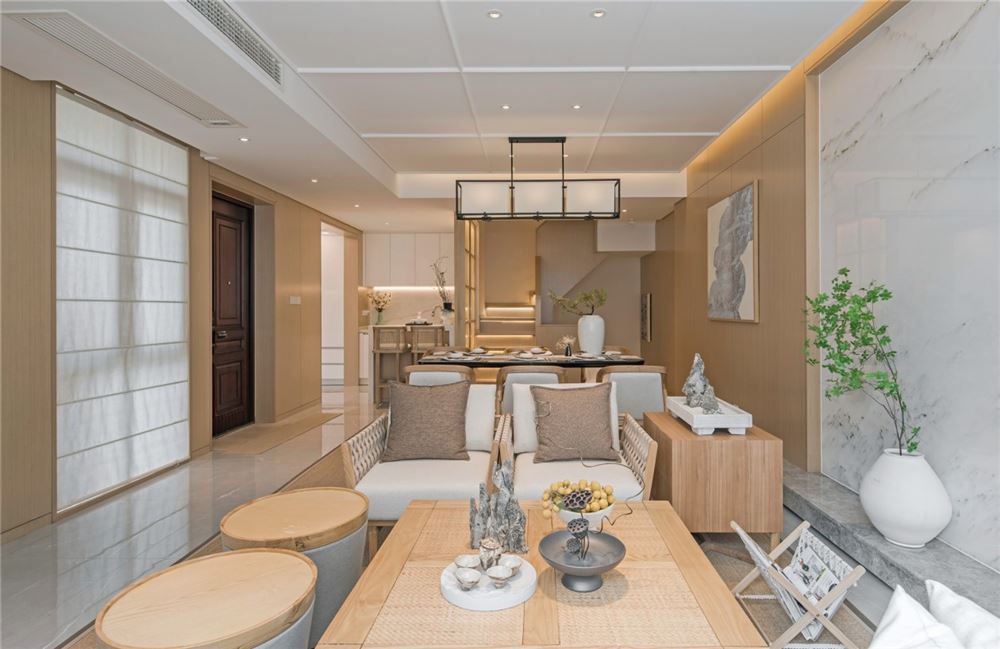 江門市天鵝灣其他三居室裝修案例