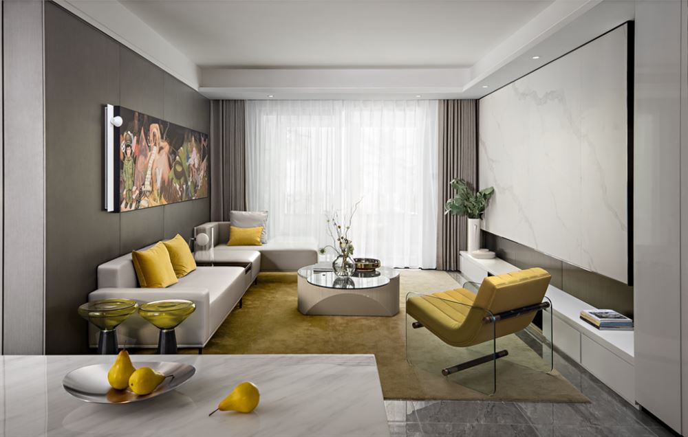 佛山市世茂弘陽(yáng)綠島湖公館其他三居室裝修案例