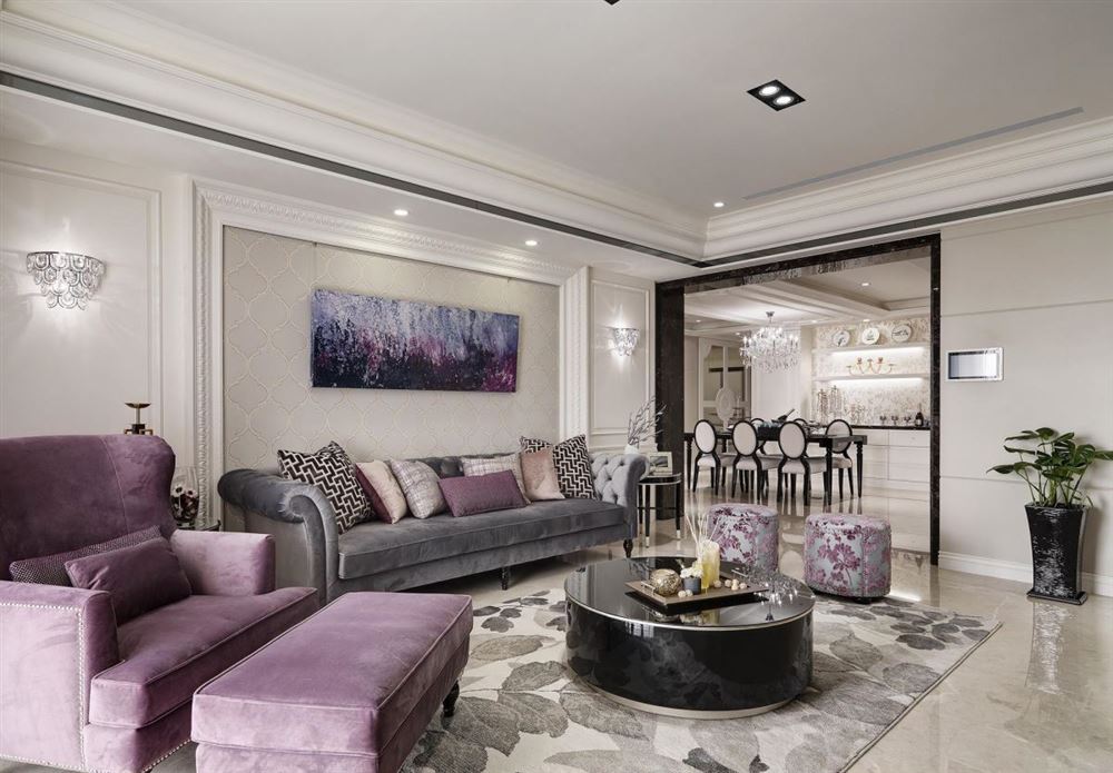 廣州市利海托斯卡納歐式風格四居室裝修案例