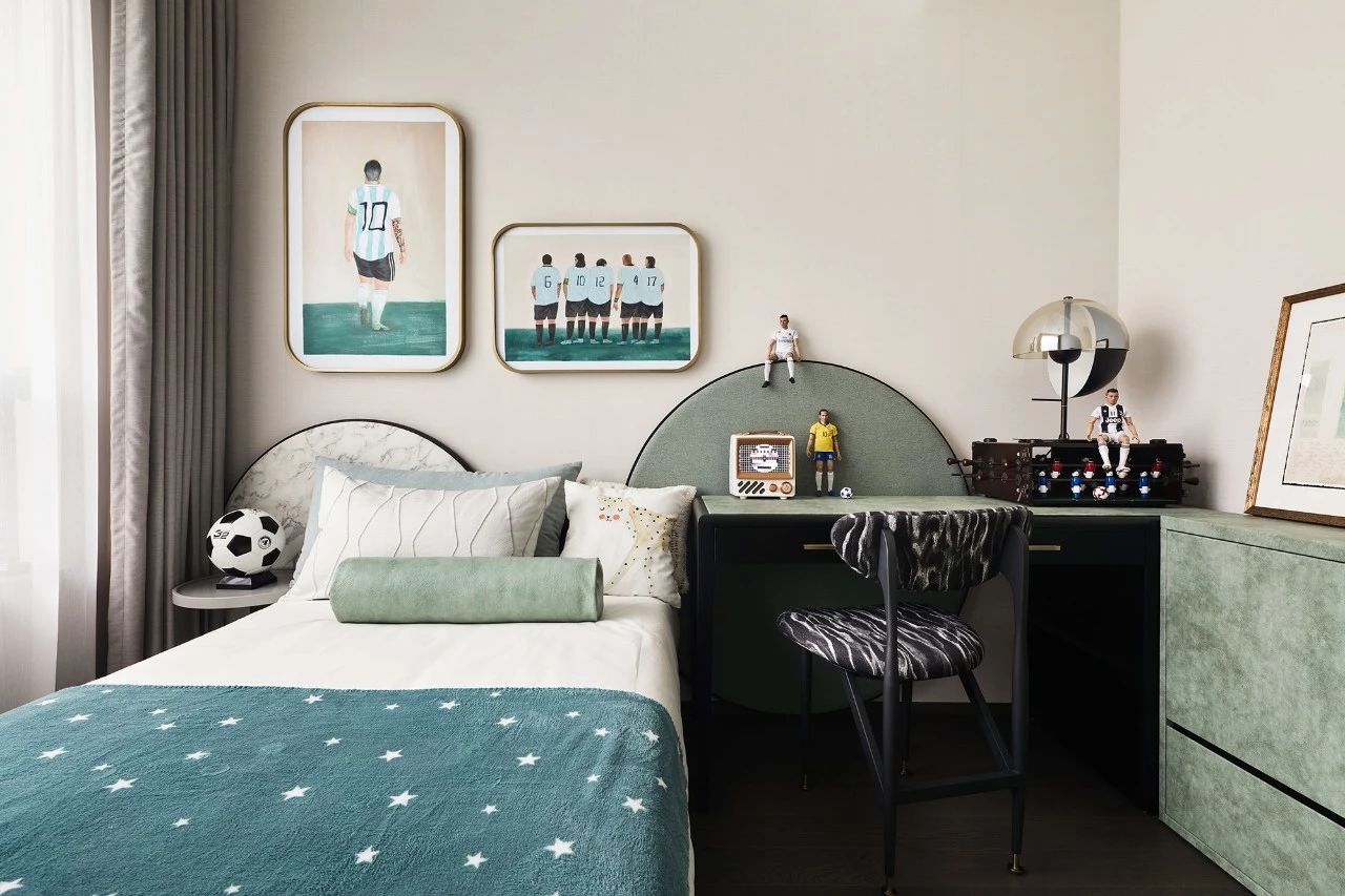 現(xiàn)代輕奢風格室內(nèi)設(shè)計家裝案例-兒童房