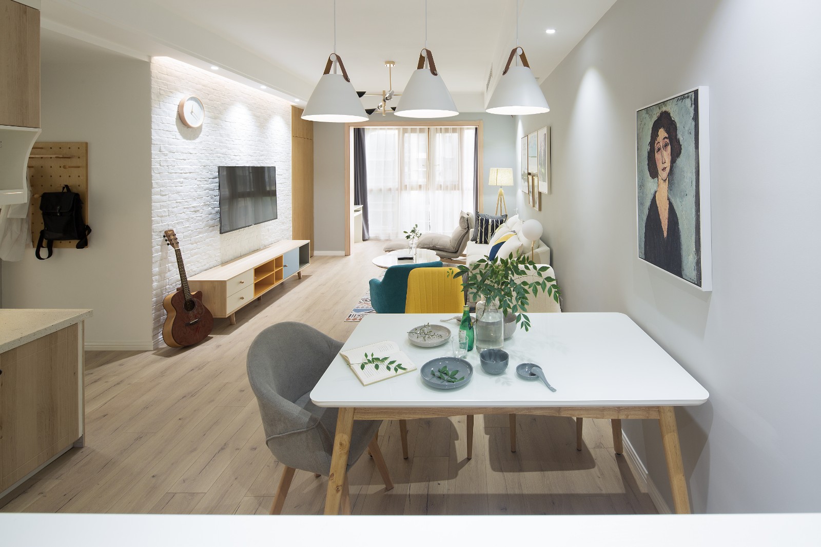 北歐簡(jiǎn)約風(fēng)格家裝設(shè)計(jì)室內(nèi)裝修效果圖-餐廳 北歐簡(jiǎn)約風(fēng)格家裝設(shè)計(jì)室內(nèi)裝修效果圖-餐廳