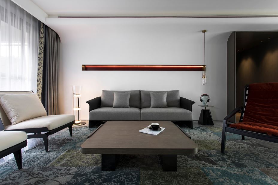 江門市越秀星匯名庭現(xiàn)代簡約風(fēng)格三居室裝修案例