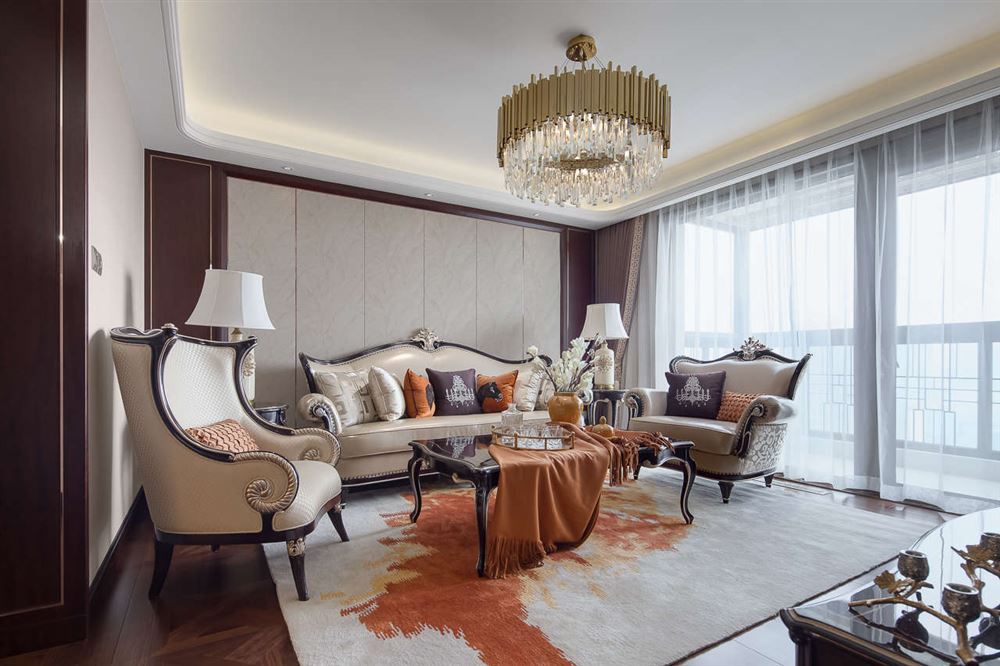 廣州市利海托斯卡納歐式風格四居室裝修案例