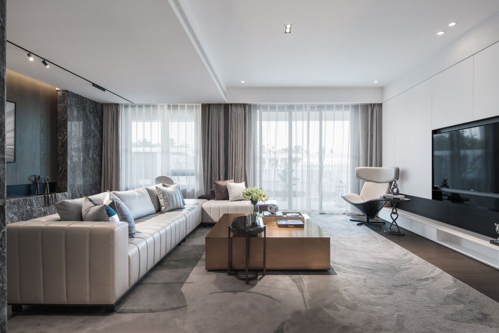 佛山市恒大山湖郡北歐風格別墅裝修案例