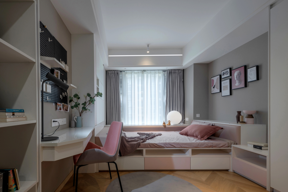 新中式風(fēng)格家裝設(shè)計室內(nèi)裝修效果圖-兒童房 新中式風(fēng)格家裝設(shè)計室內(nèi)裝修效果圖-兒童房