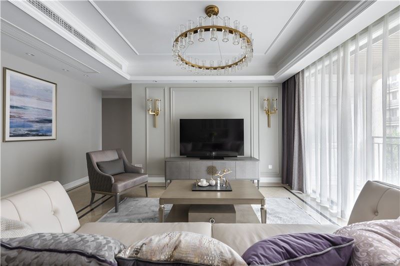 佛山市碧桂園南海悅城美式風(fēng)格三居室裝修案例