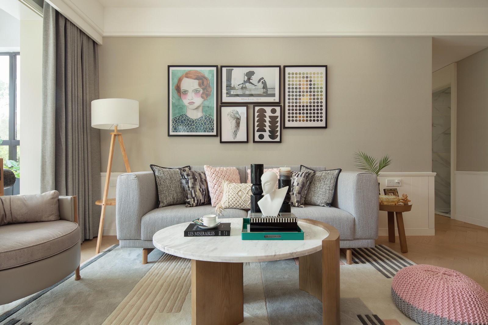 北歐風(fēng)格家裝設(shè)計室內(nèi)裝修效果圖-客廳沙發(fā) 北歐風(fēng)格家裝設(shè)計室內(nèi)裝修效果圖-客廳沙發(fā)