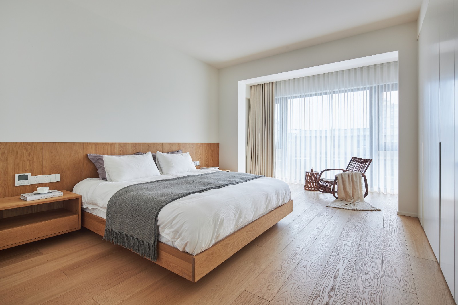 裝修案例日式簡(jiǎn)約風(fēng)格室內(nèi)裝修效果圖-主臥 裝修案例日式簡(jiǎn)約風(fēng)格室內(nèi)裝修效果圖-主臥