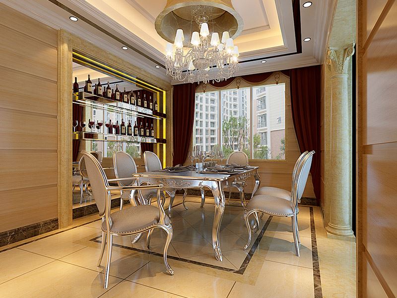 佛山市越秀星匯瀚府新中式風(fēng)格三居室裝修案例