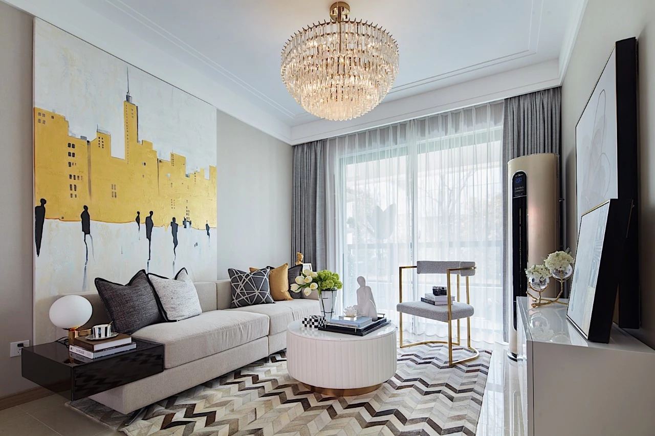 榮和千千樹三居123平米現(xiàn)代前衛(wèi)風格室內(nèi)裝修案例-客廳 榮和千千樹三居123平米現(xiàn)代前衛(wèi)風格室內(nèi)裝修案例-客廳