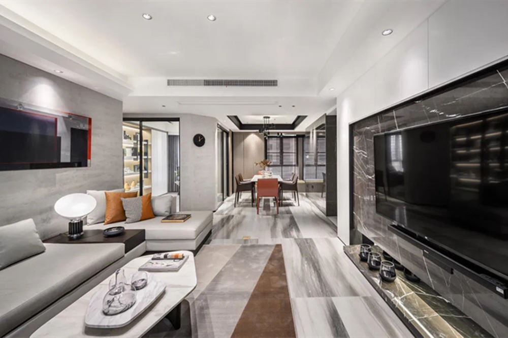 廣州市保利花城現(xiàn)代簡(jiǎn)約風(fēng)格三居室裝修案例