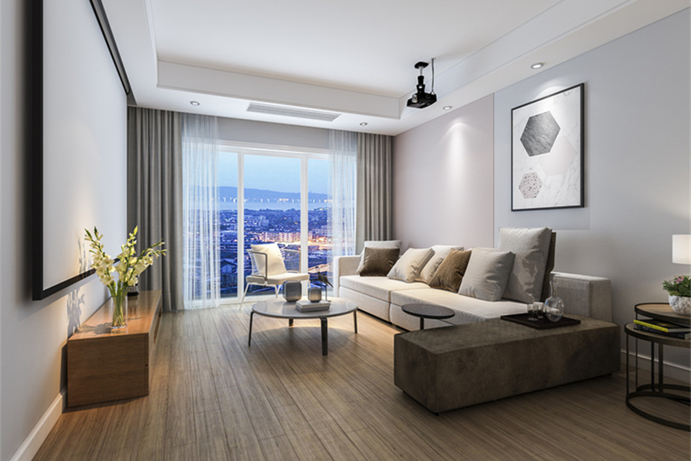 柳州101-200平米北歐風格保利國際室內設計效果圖