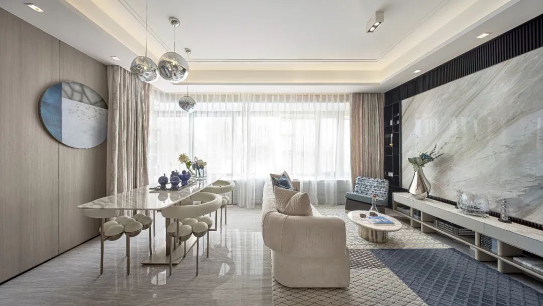 廣州市云溪四季現(xiàn)代簡約風(fēng)格三居室裝修案例