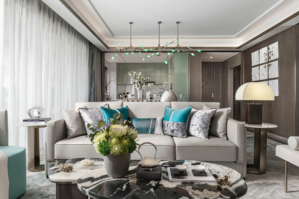 廣州101-200平米輕奢風(fēng)格瀚康星域家裝設(shè)計效果圖
