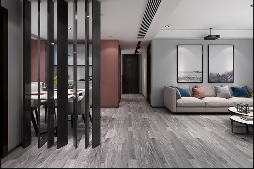 合肥市綠城&middot;廬境桃源現(xiàn)代簡約風(fēng)格三居室裝修案例