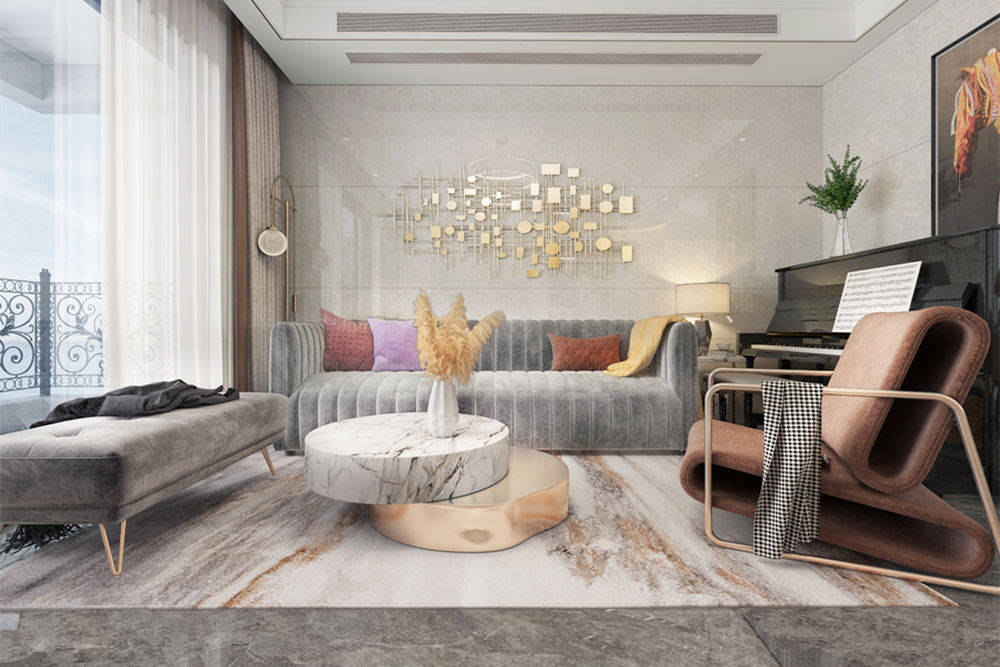 韶關(guān)市沙湖御景現(xiàn)代簡約風格三居室裝修案例