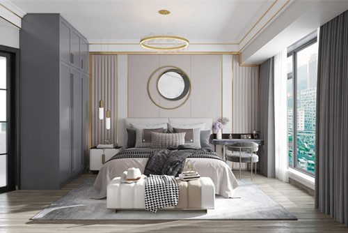 茂名市寶和雅苑現代簡約風格三居室裝修案例