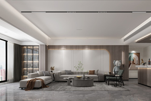 潮州市柏嘉名庭現(xiàn)代簡(jiǎn)約風(fēng)格四居室裝修案例