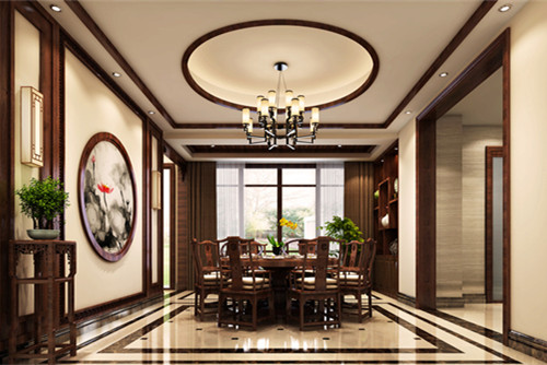 ?？?01平米以上新中式風(fēng)格信達(dá)海天室內(nèi)裝修設(shè)計(jì)案例
