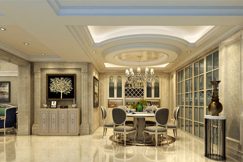 海口201-300平米歐式風(fēng)格國際名城裝修設(shè)計(jì)案例